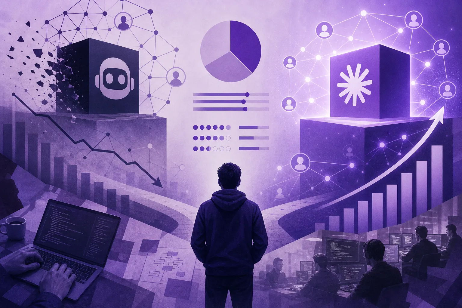 Dla 31% programistów Claude Code jest już narzędziem pierwszego wyboru