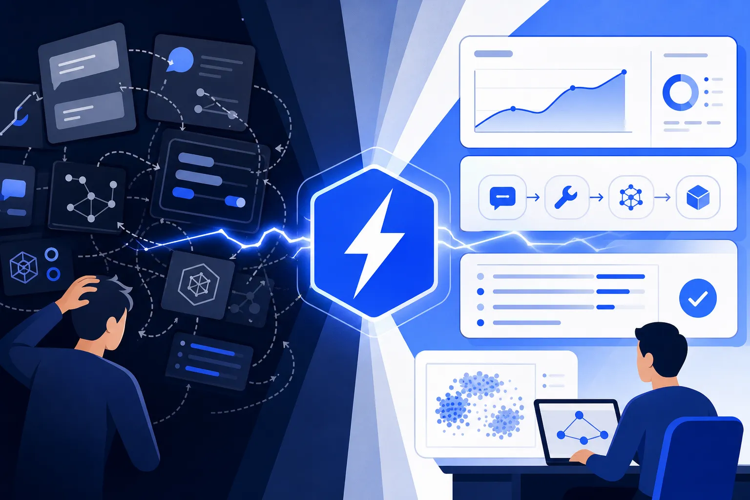 Agent Lightning przepisze prompt, narzędzia i model twojego agenta, jeśli masz na czym to zmierzyć
