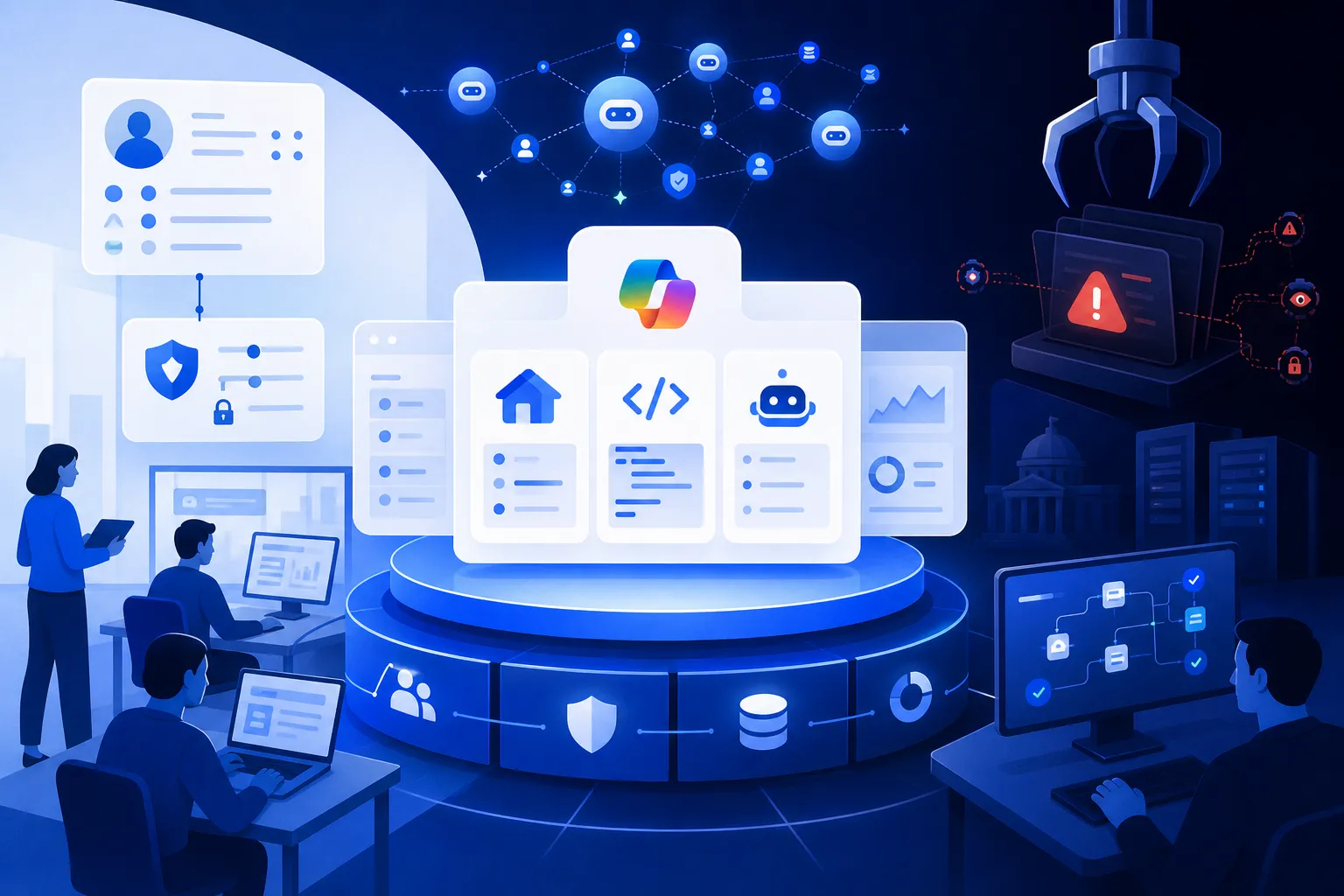 Microsoft wpuszcza agenta na całą dobę do Teams i Outlooka, ale silnik ma cudzy i dziurawy